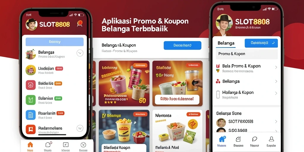 Tampilan antarmuka SLOT8808 dengan penawaran kupon terbaru.