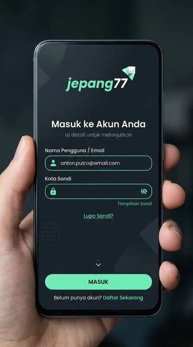 Panduan Login Akun jepang77 untuk Pengguna Android