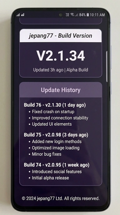 Riwayat Versi jepang77 untuk Pengguna Android